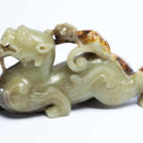 Chinesisches Fabeltier aus Jade - photo 2