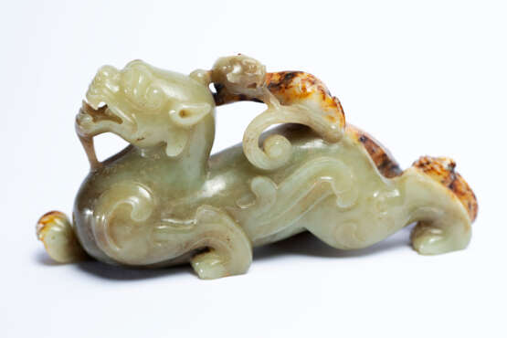Chinesisches Fabeltier aus Jade - photo 2