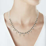 NO RESERVE | COLORED DIAMOND AND DIAMOND NECKLACE - фото 2