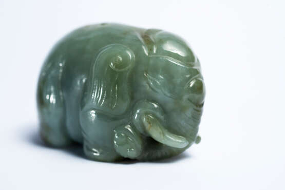 Chinesischer Jade-Elefant - photo 2