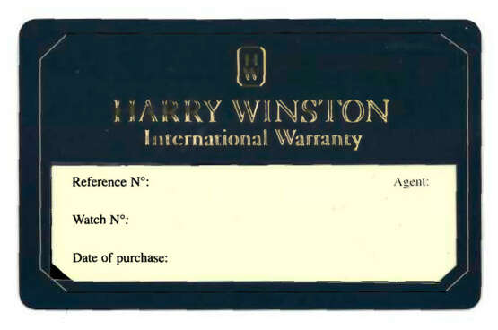 NO RESERVE | HARRY WINSTON DIAMOND AND GOLD 'AVENUE' WRISTWATCH - фото 3