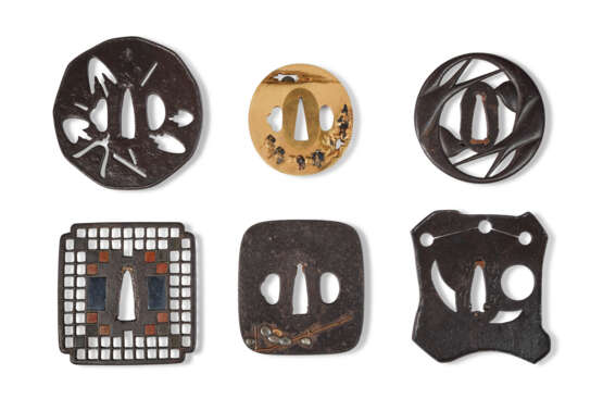 A GROUP OF SIX TSUBA - photo 2