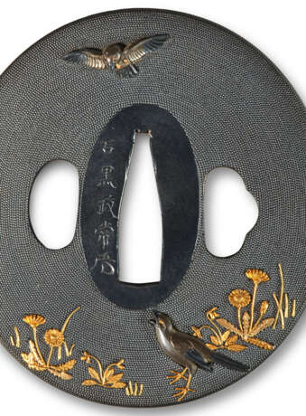 TWO SHAKUDO TSUBA - photo 6