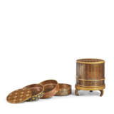 A GOLD LACQUER INCENSE BOX AND COVER IN THE FORM OF A BIRDCAGE, KOGO - photo 5