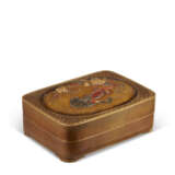 A GOLD-INLAID IRON, BRONZE AND SILVER 'TOAD AND CRAB' BOX AND COVER - photo 3