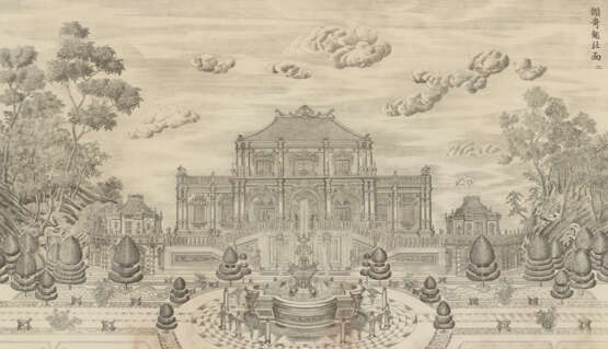 A SET OF TWENTY ETCHINGS OF THE EUROPEAN PALACES, PAVILIONS AND GARDENS IN THE IMPERIAL GROUNDS OF YUANMINGYUAN, THE OLD SUMMER PALACE IN BEIJING - Foto 5