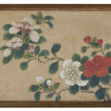 FOUR ALBUM LEAVES DEPICTING FLOWERS - photo 4