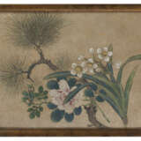 FOUR ALBUM LEAVES DEPICTING FLOWERS - photo 8