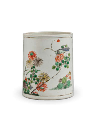 A FAMILLE VERTE BRUSH POT - фото 3