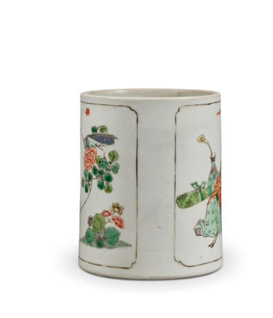 A FAMILLE VERTE BRUSH POT - фото 4