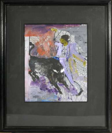 Bullfight Mixed media Mid-20th century - photo 1