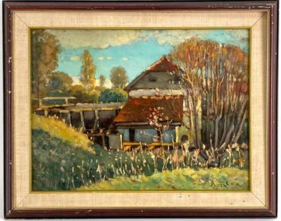 Paysage d&amp;39;automne Early 20th century - Foto 1