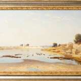 Landscape with river Late 19th century - photo 1