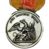 Baden: Silberne Karl Friedrich Militär Verdienst Medaille für den Corporal Flesch im 4. Landwehr-Batl. - Foto 1