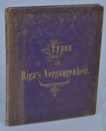 Types of Riga population in the 18th 19th century. Papier-Mache At the turn of the 18th -19th century - Foto 1