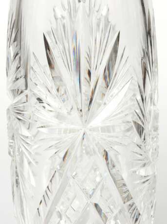 Crystal vase with silver finish Стекло Early 20th century г. - фото 4