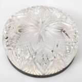 Crystal fruit bowl with silver finish and photo album Kristall Mid-20th century - Foto 5