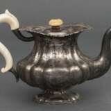 Silver coffe pot with bone handle Серебро Early 19th century г. - фото 2