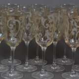 Set of glasses 12 pcs Verre Early 20th century - photo 3