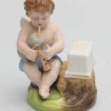 Figurine en biscuit Ange Biscuit (porcelain) At the turn of 19th -20th century - Foto 1