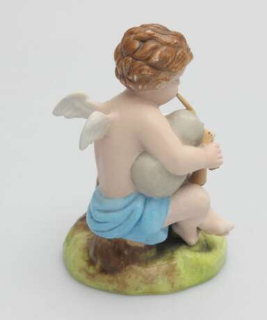 Figurine en biscuit Ange Biscuit (porcelain) At the turn of 19th -20th century - Foto 2