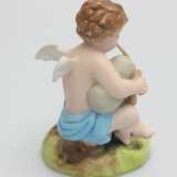 Figurine en biscuit Ange Biscuit (porcelain) At the turn of 19th -20th century - Foto 2