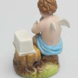 Figurine en biscuit Ange Biscuit (porcelain) At the turn of 19th -20th century - Foto 3