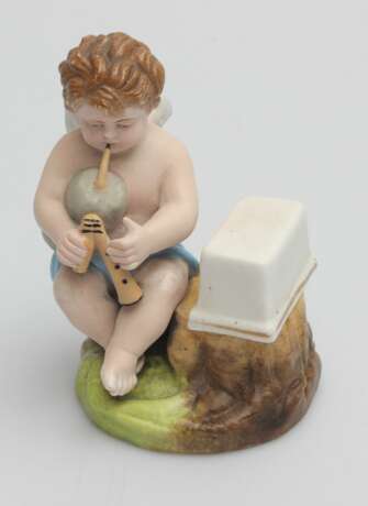 Figurine en biscuit Ange Biscuit (porcelain) At the turn of 19th -20th century - Foto 4