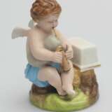 Figurine en biscuit Ange Biscuit (porcelain) At the turn of 19th -20th century - Foto 5