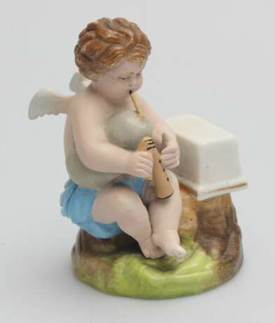 Figurine en biscuit Ange Biscuit (porcelain) At the turn of 19th -20th century - Foto 5