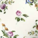 Assiette d&eacute;corative en porcelaine Fleurs Porzellan Mid-19th century - Foto 3