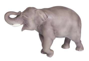 Figurine en porcelaine &Eacute;l&eacute;phant 