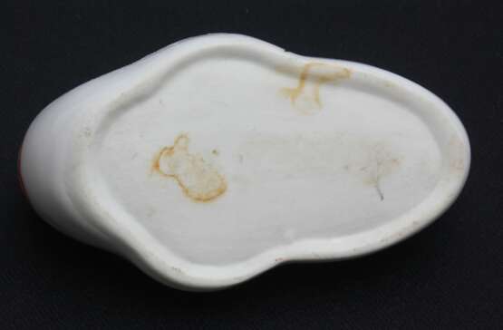 Ustensile &agrave; moutarde en porcelaine Canard Porzellan Early 20th century - Foto 5
