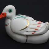 Ustensile &agrave; moutarde en porcelaine Canard Porcelaine Early 20th century - photo 9