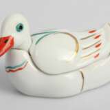 Ustensile &agrave; moutarde en porcelaine Canard Porcelaine Early 20th century - photo 11