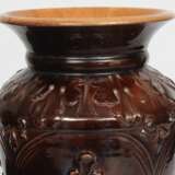 Керамическая ваза с народным мотивом Керамика Mid-20th century г. - фото 5