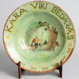 Ceramic deep plate Ceramic Early 20th century - photo 1