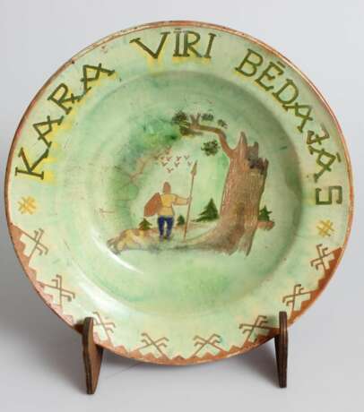 Assiette creuse en c&eacute;ramique Keramik Early 20th century - Foto 2