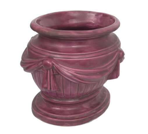 Classicism style majolica flower pot Majolica At the turn of the 18th -19th century - photo 3