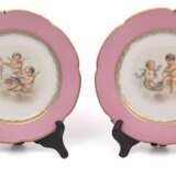 Assiettes Anges 2 pcs. Porcelaine At the turn of 19th -20th century - photo 1