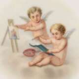 Plates Angels 2 pcs. Porcelain At the turn of 19th -20th century - photo 2