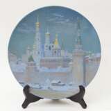 Коллекция из 13 расписных тарелок известных русских художников Фарфор At the turn of 19th -20th century г. - фото 16
