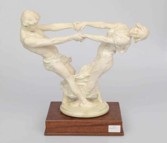 Figurine en porcelaine Couple dansant Porzellan Early 20th century - Foto 2
