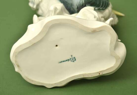 Figurine en porcelaine Grues Porzellan Early 20th century - Foto 6