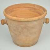 Kuznetsov clay flower pot Early 20th century - photo 1