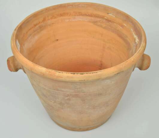 Kuznetsov clay flower pot Early 20th century - photo 2