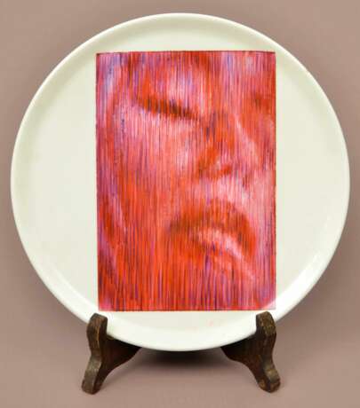 Фарфоровая тарелка Мэрилин Монро Фарфор 21th century г. - фото 1