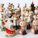 Porcelain chess pieces 32 pcs Porcelain Mid-20th century - photo 4