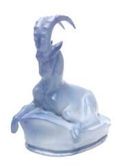 Figurine en porcelaine Ch&egrave;vre de montagne 