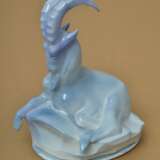 Figurine en porcelaine Ch&egrave;vre de montagne Porzellan Mid-20th century - Foto 2